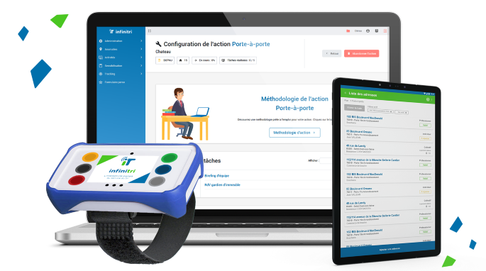 Aperçu de l’application Trackoe : Infinitri : Sensibilisation au tri